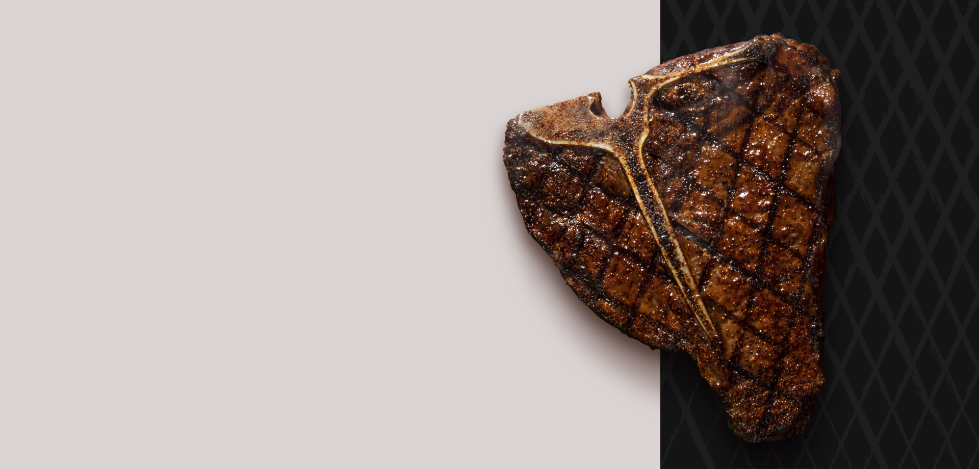 Let's get grilling with the Fire-Grilled T-Bone.